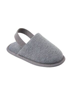 NWT Cat & Jack Toddler Boys Jason Scuff Slippers 94810038 Gray S (5T/6T)